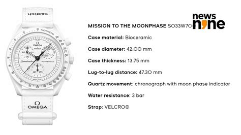 moonswatch specifications